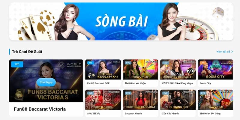 Lợi ích khi tham gia Casino Fun88